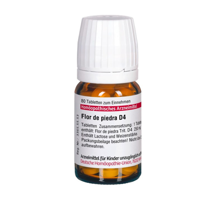 Flor de Piedra D4 DHU Tabletten, 80 pc Tablettes