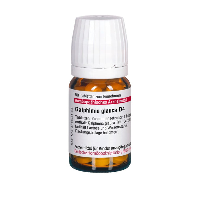 Galphimia glauca D4 DHU Tabletten, 80 St. Tabletten