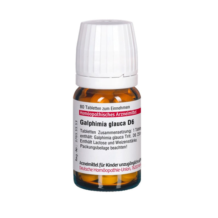 Galphimia glauca D6 DHU Tabletten, 80 pc Tablettes