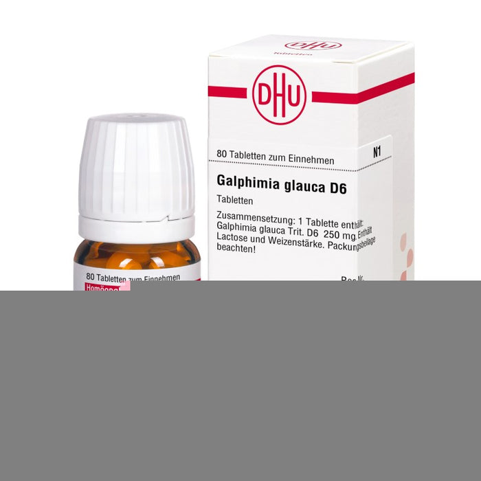 Galphimia glauca D6 DHU Tabletten, 80 pc Tablettes