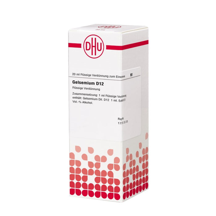 DHU Gelsemium D12 Dilution, 20 ml Solution