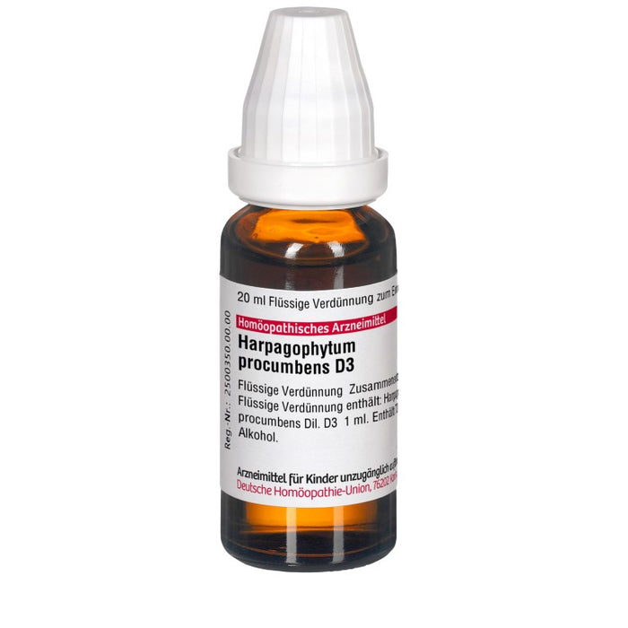 Harpagophytum procumbens D3 DHU Dilution, 20 ml Solution