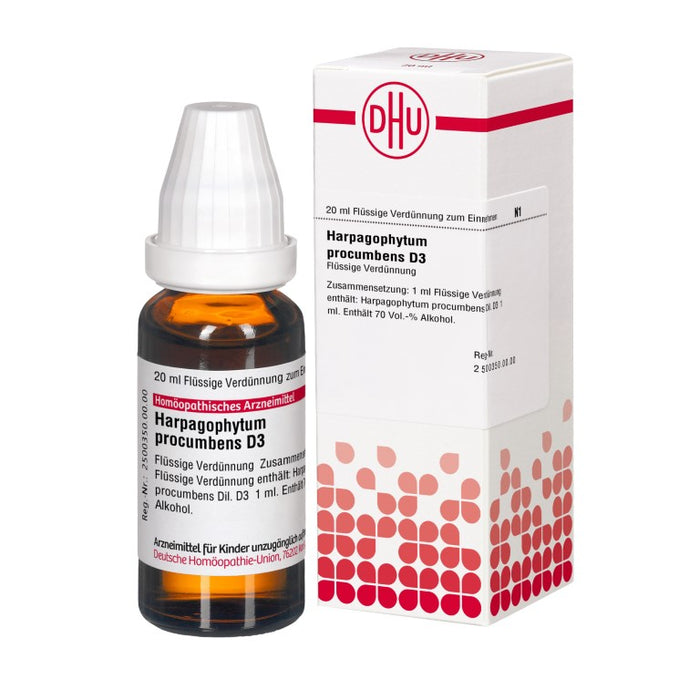 Harpagophytum procumbens D3 DHU Dilution, 20 ml Solution