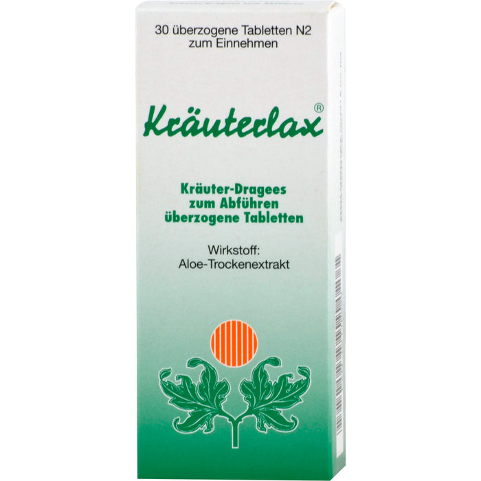 Kräuterlax Kräuter-Dragées zum Abführen, 30 pcs. Tablets