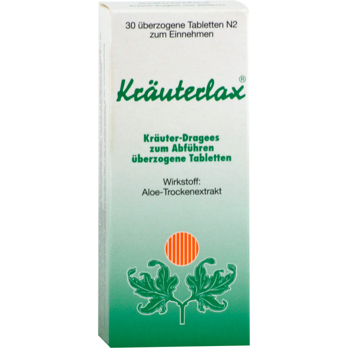 Kräuterlax Kräuter-Dragées zum Abführen, 30 pcs. Tablets