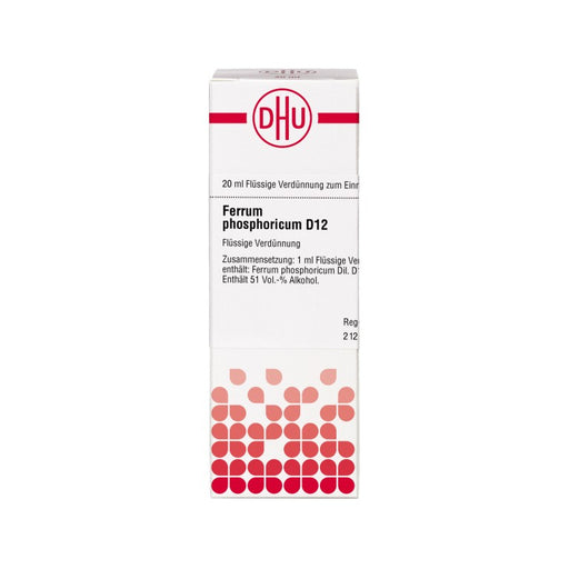 DHU Ferrum phosphoricum D12 Dilution, 20 ml Lösung