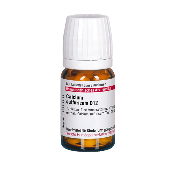 Calcium sulfuricum D12 DHU Tabletten, 80 pc Tablettes