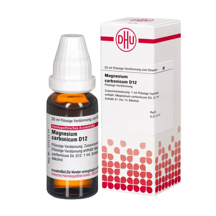 Magnesium carbonicum D12 DHU Dilution, 20 ml Solution