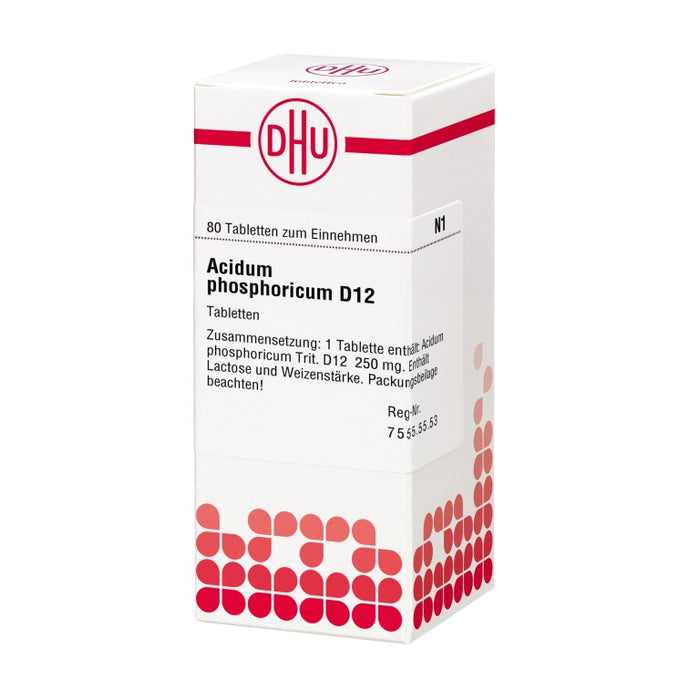 Acidum phosphoricum D12 DHU Tabletten, 80 pcs. Tablets