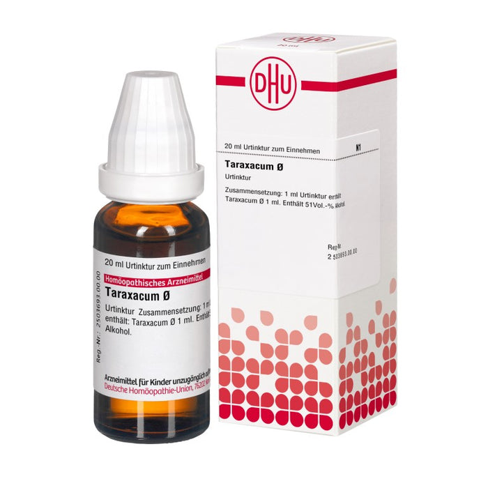 DHU Taraxacum Ø Urtinktur, 20 ml Solution