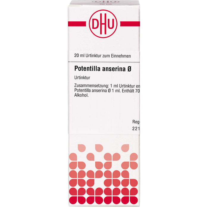 Potentilla anserina DHU Urtinktur, 20 ml Lösung