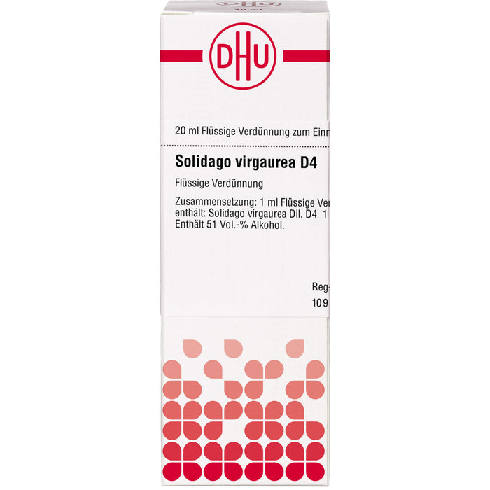 Solidago virgaurea D4 DHU Dilution, 20 ml Lösung