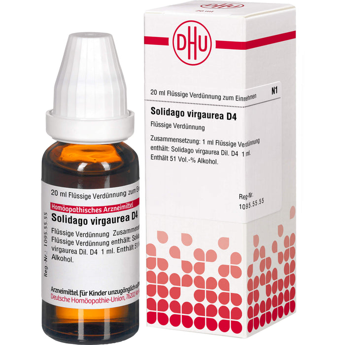 Solidago virgaurea D4 DHU Dilution, 20 ml Solution
