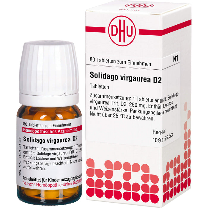 Solidago virgaurea D2 DHU Tabletten, 80 pc Tablettes