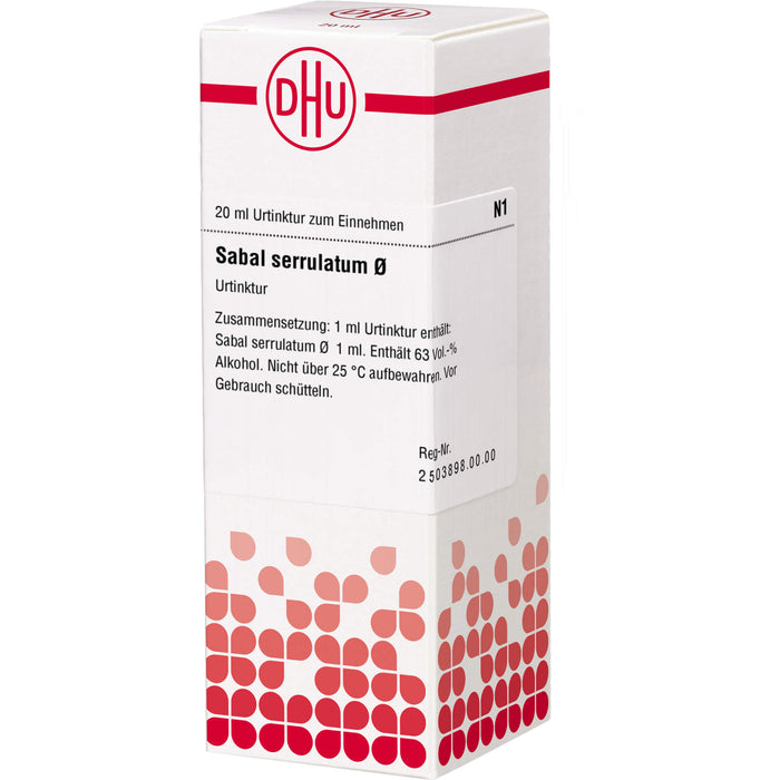 Sabal serrulatum Urtinktur DHU, 20 ml Solution