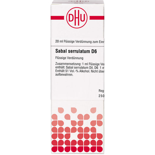 DHU Sabal serrulatum D 6 Verdünnung, 20 ml Lösung