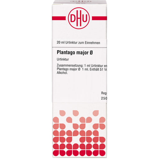 DHU Plantago major Urtinktur, 20 ml Lösung