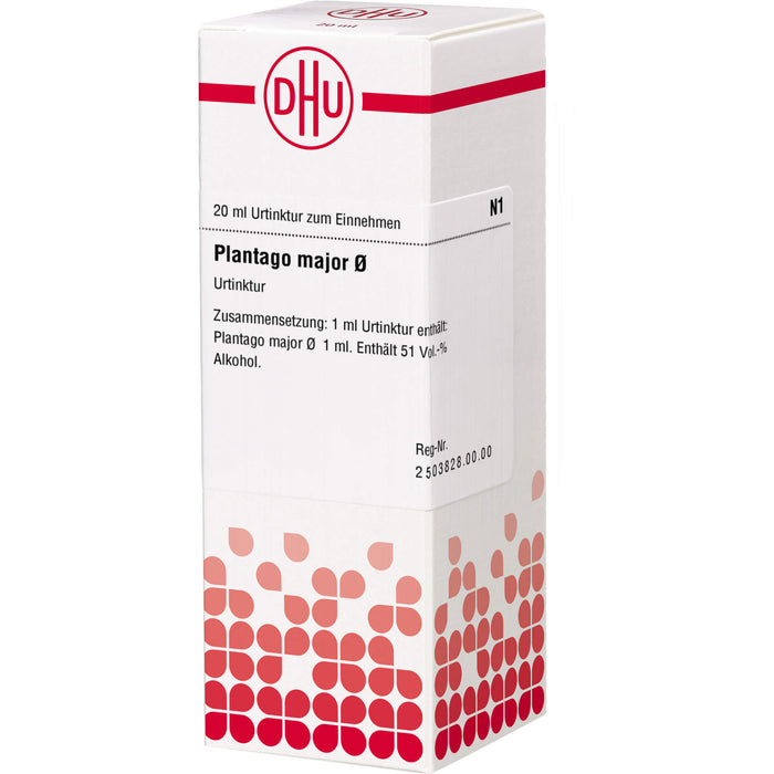 Plantago major DHU Urtinktur, 20 ml Solution