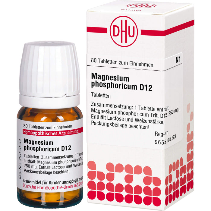 Magnesium phosphoricum D12 DHU Tabletten, 80 pc Tablettes