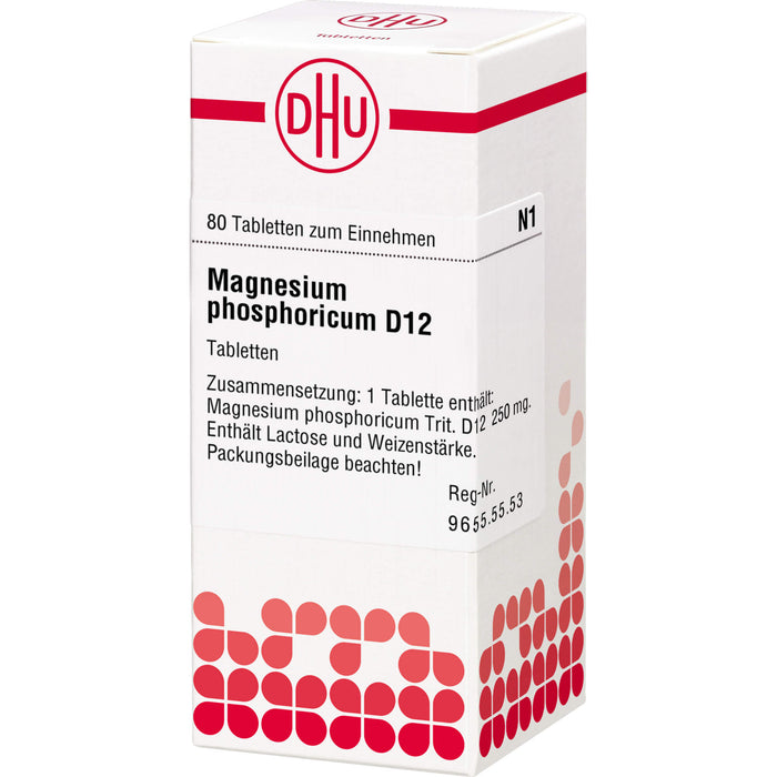 Magnesium phosphoricum D12 DHU Tabletten, 80 pc Tablettes