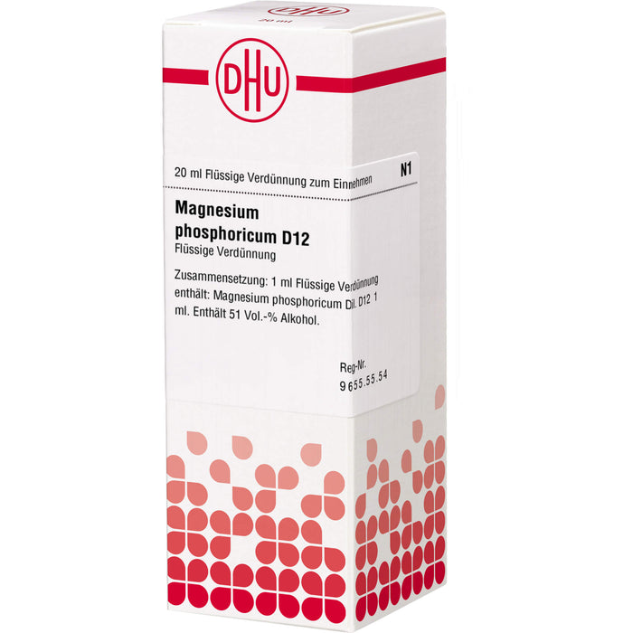 DHU Magnesium phosphoricum D12 Dilution, 20 ml Solution