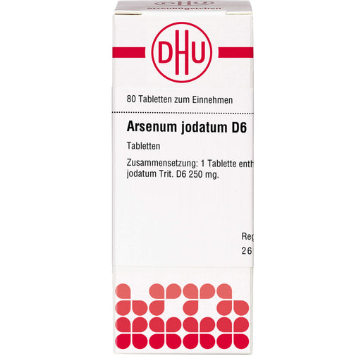 Arsenum jodatum D6 DHU Tabletten, 80 St. Tabletten