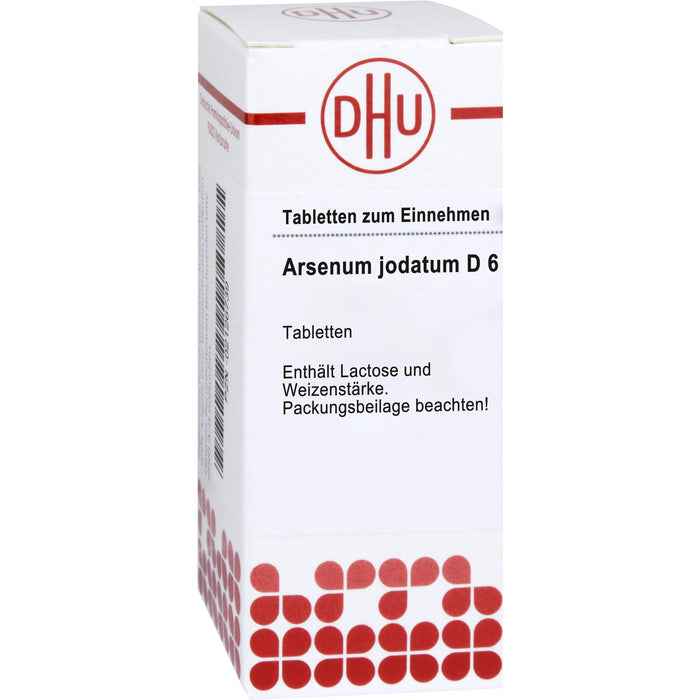 Arsenum jodatum D6 DHU Tabletten, 80 pc Tablettes