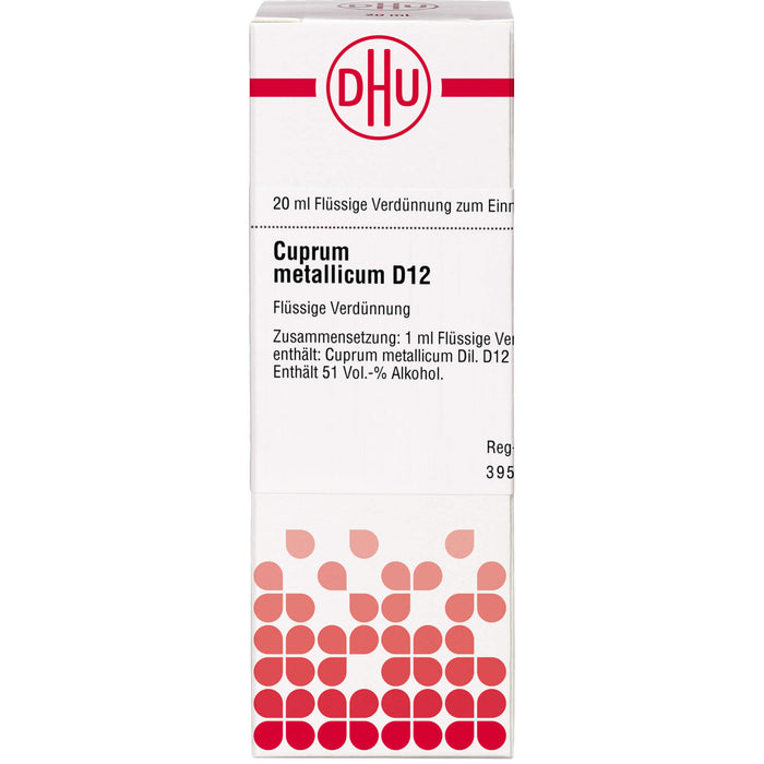 Cuprum metallicum D12 DHU Dilution, 20 ml Lösung