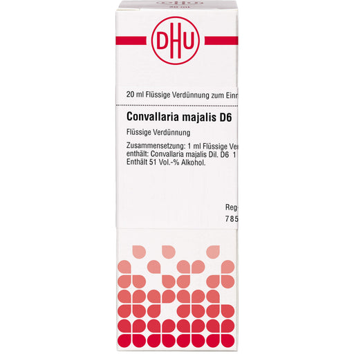 Convallaria majalis D6 DHU Dilution, 20 ml Lösung