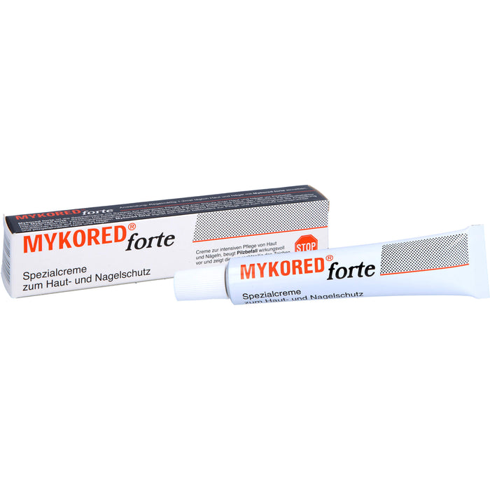 Mykored forte Spezialcreme zum Haut und Nagelschutz, 20 ml Creme