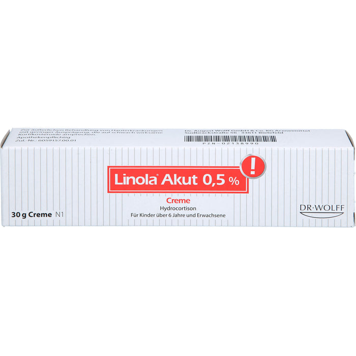 Linola akut 0,5 % Creme, 30 g Creme