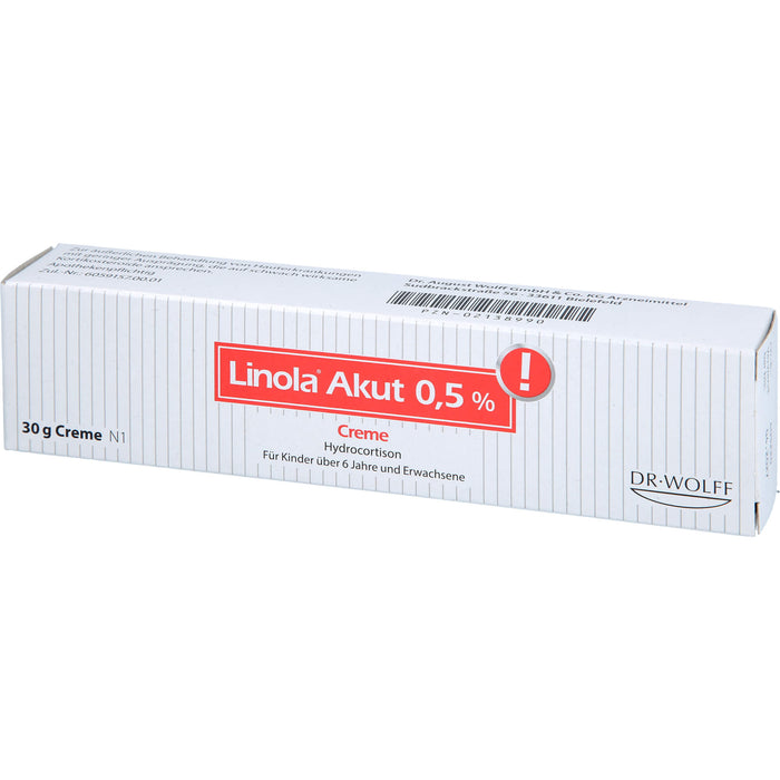 Linola akut 0,5 % Creme, 30 g Crème