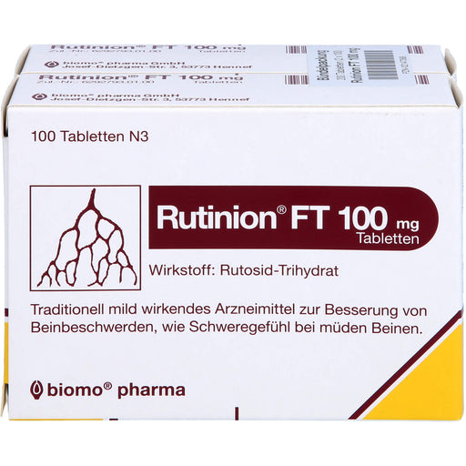 Rutinion FT 100 mg Tabletten, 200 St TAB