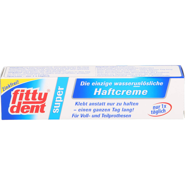 fittydent super Haftcreme wasserunlöslich, 40 g Cream