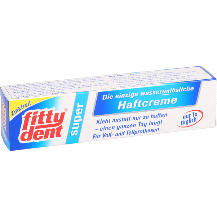 fittydent super Haftcreme wasserunlöslich, 40 g Cream