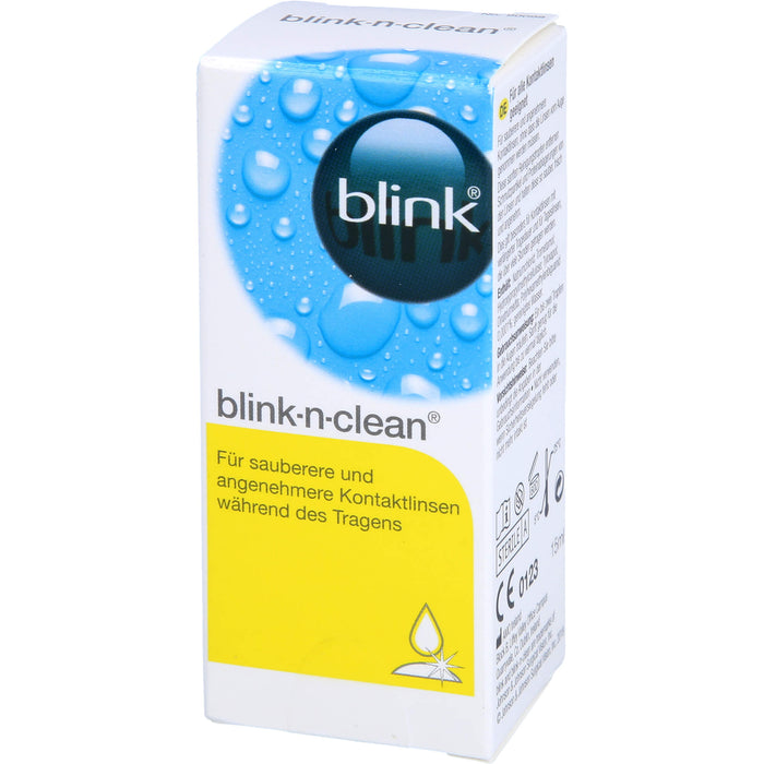 blink-n-clean Reinigungstropfen für Kontaktlinsen, 15 ml Solution