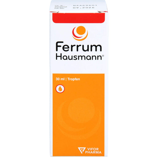 Ferrum Hausmann Tropfen zur Behandlung von Eisenmangel, 30 ml Lösung