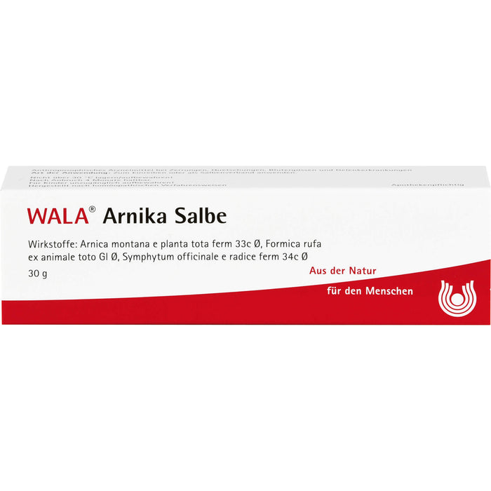 WALA Arnika Salbe bei Blutergüssen, Prellungen, Quetschungen und Prellungen, 30 g Ointment