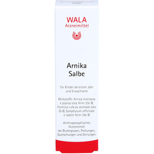 WALA Arnika Salbe bei Blutergüssen, Prellungen, Quetschungen und Prellungen, 30 g Salbe