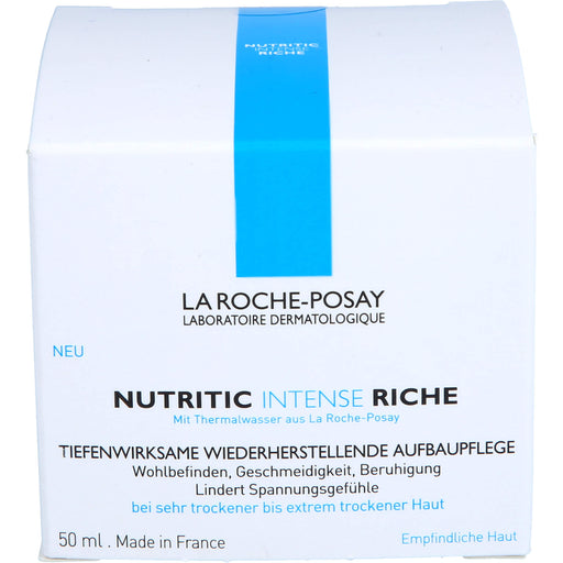 La Roche-Posay Nutritic Intense Riche reichhaltige und ultra-nährende Aufbaupflege, 50 ml Creme