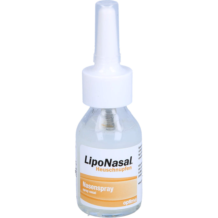 LipoNasal Heuschnupfen, Nasenspray zur Pflege und Behandlung der Nasenschleimhaut, 20 ml Solution