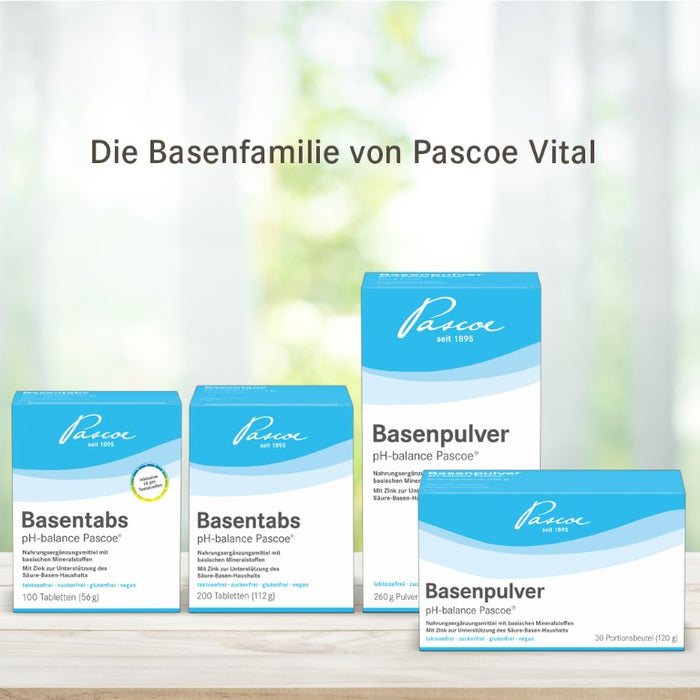 Pascoe Basentabs pH-Balance Tabletten, 100 pcs. Tablets