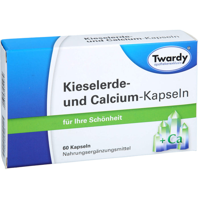 Twardy Kieselerde- und Calcium-Kapseln für Ihre Schönheit, 60 pc Capsules