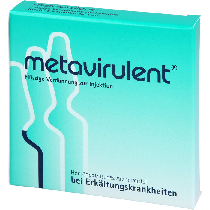 metavirulent flüssige Verdünnung bei Erkältungskrankheiten, 5 pcs. Ampoules