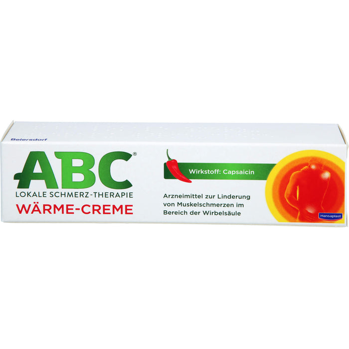 Hansaplast ABC lokale Schmerztherapie Wärme-Creme, 50 g Cream