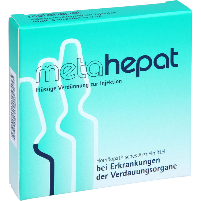 Metahepat flüssige Verdünnung bei Erkrankungen der Verdauungsorgane, 5 pcs. Ampoules