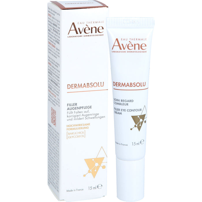 Avène Dermabsolu Filler Augenpflege - Anti-Aging Pflege mit Bakuchiol, 15 ml Crème