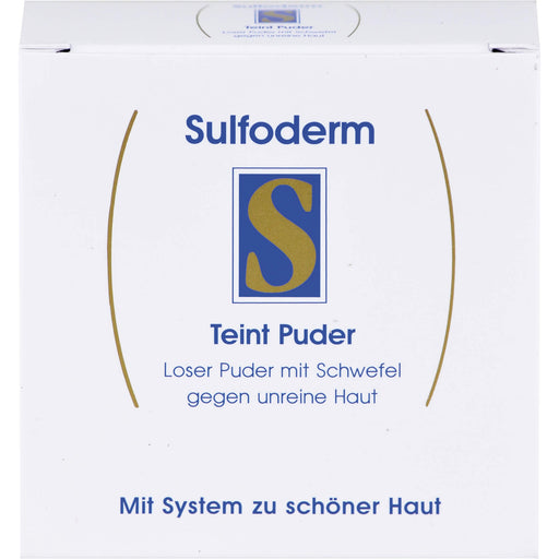 Sulfoderm S Teint Puder gegen unreine Haut, 20 g Puder