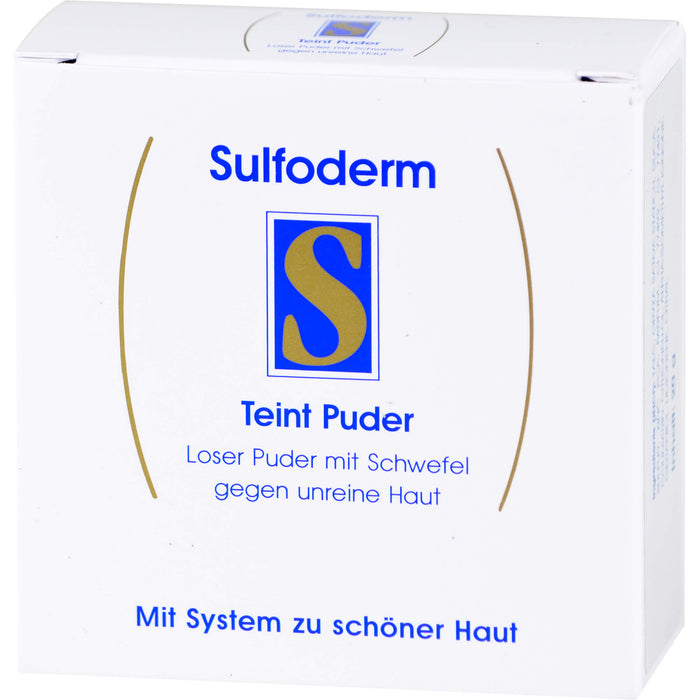 Sulfoderm S Teint Puder gegen unreine Haut, 20 g Powder