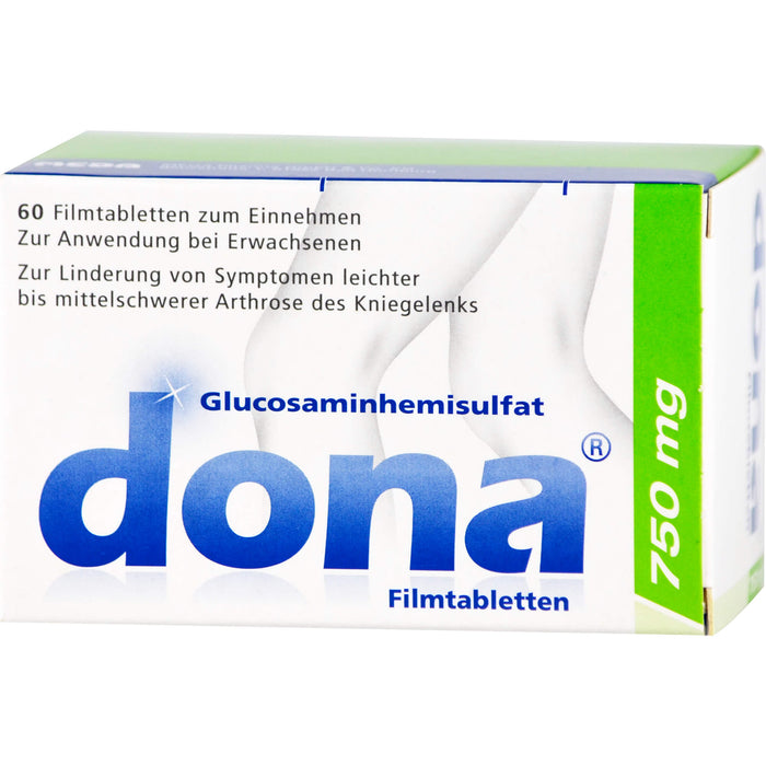 Dona 750 mg Filmtabletten bei Arthrose des Kniegelenks, 60 pc Tablettes